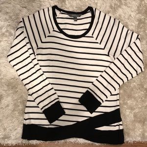 Market & Spruce striped sweater; size Small